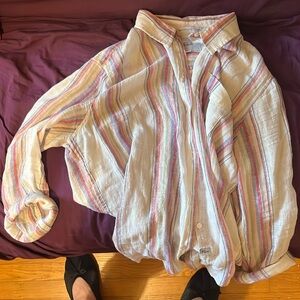 Rails long sleeve button up, left breast pocket.